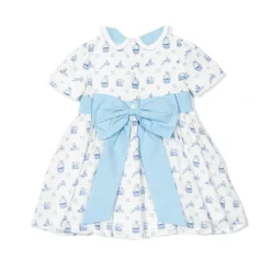 Grace Dress in Heirloom Delft