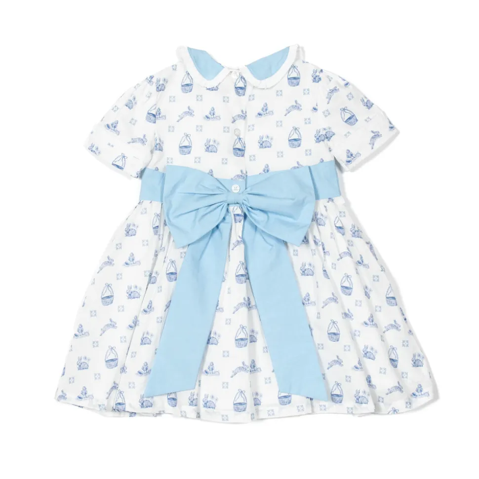 Grace Dress in Heirloom Delft