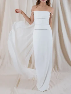 Grace Gown with Chiffon Cape