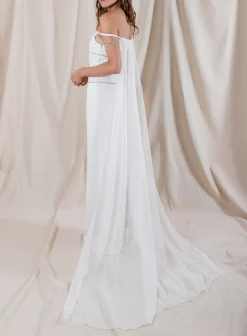 Grace Gown with Chiffon Cape