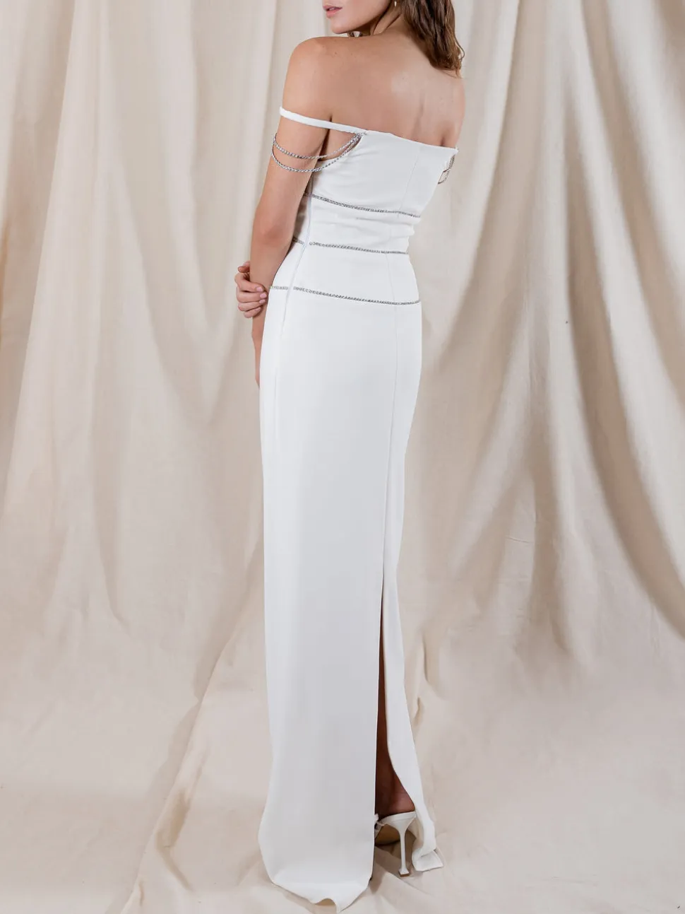 Grace Gown with Chiffon Cape