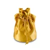 Grace Pouch Petite in Canary Satin