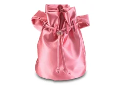 Grace Pouch Petite in Splendido Pink Satin