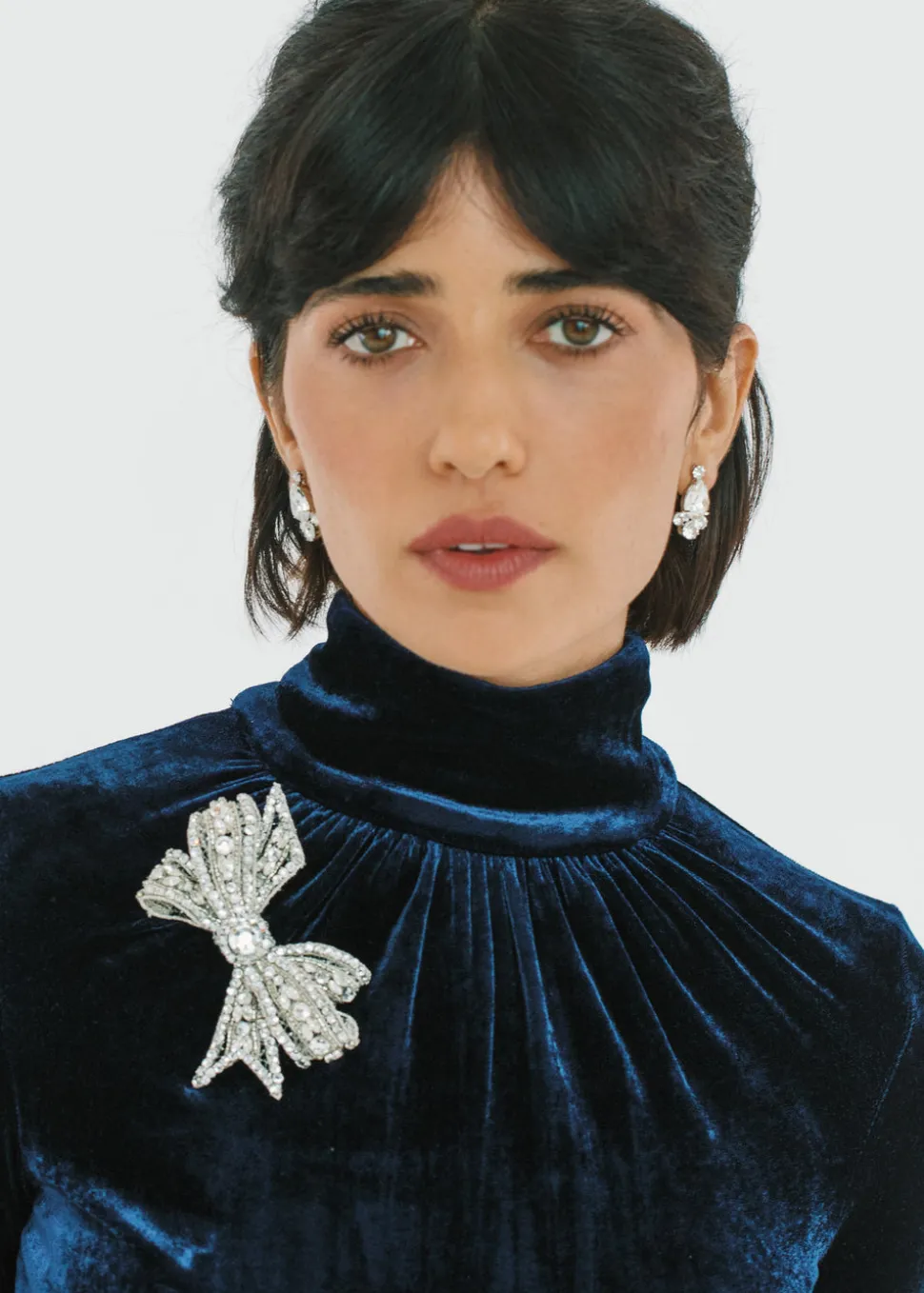 Gracelyn Brooch in Crystal