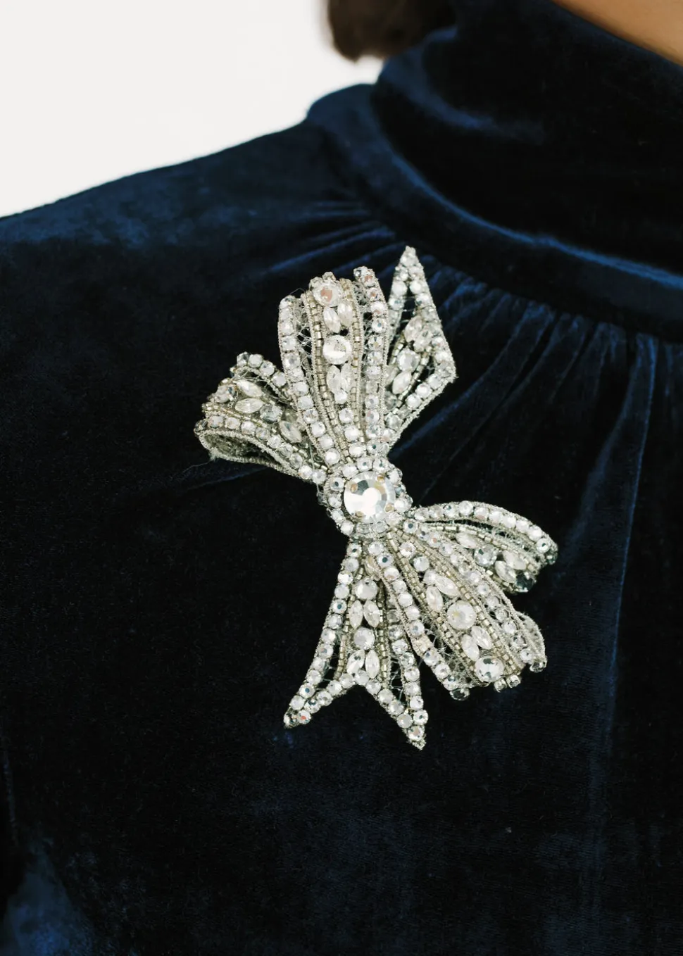 Gracelyn Brooch in Crystal