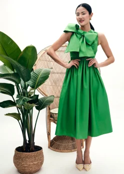 Gracie Dress in Fern