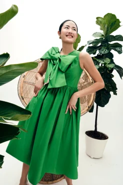 Gracie Dress in Fern