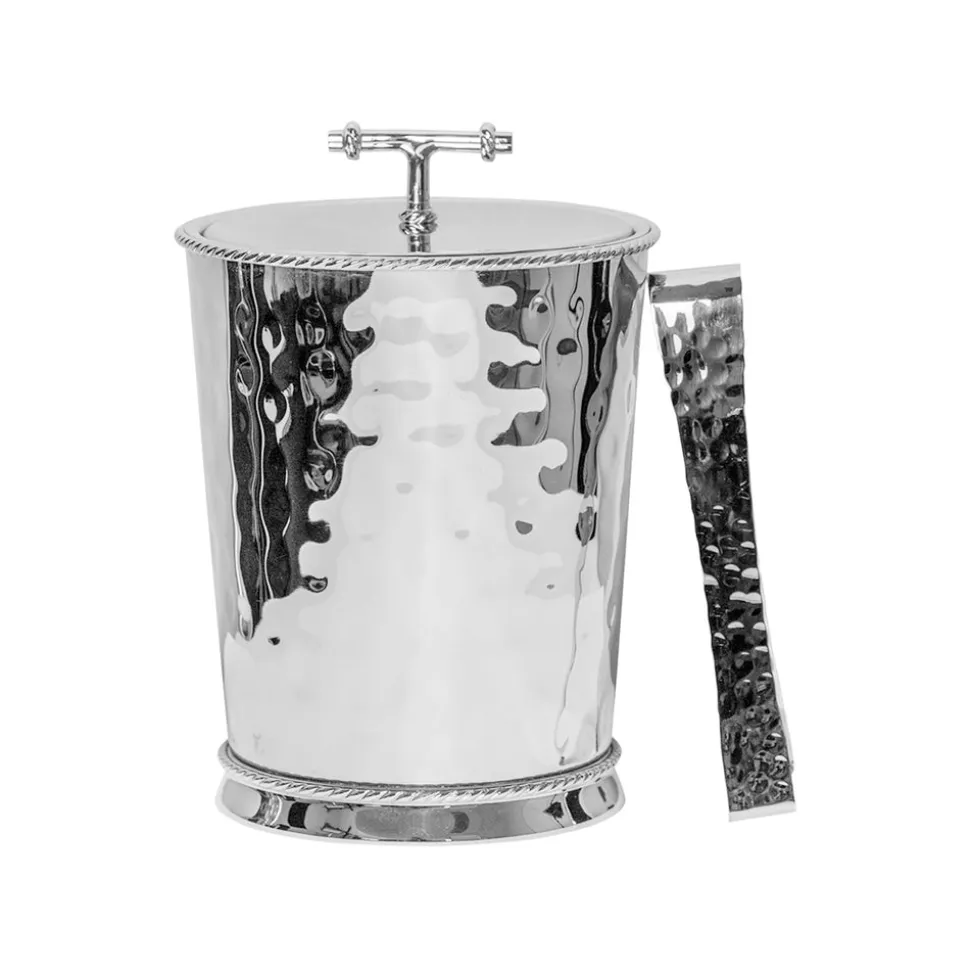Graham Silver Lidded Ice Bucket