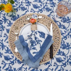 Granada Cornflower Napkins in Blue, Set of 6