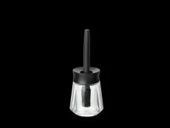 Grand Cru Marinade Glass With Brush in Black