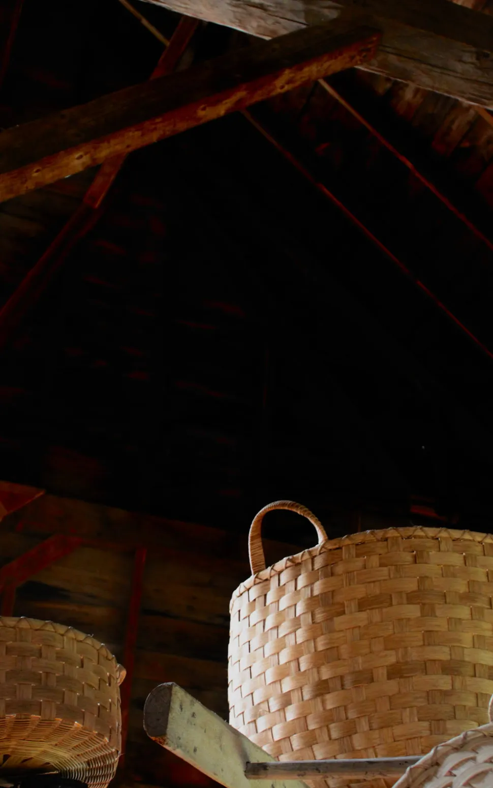 Gray Garden Basket