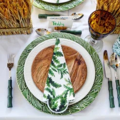 Green "Bamboo" Flatware