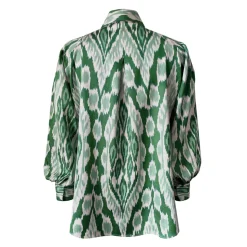 Green Ikat Set