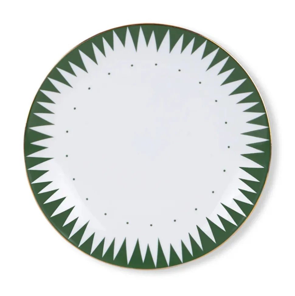 Green Punk Dinner Plate
