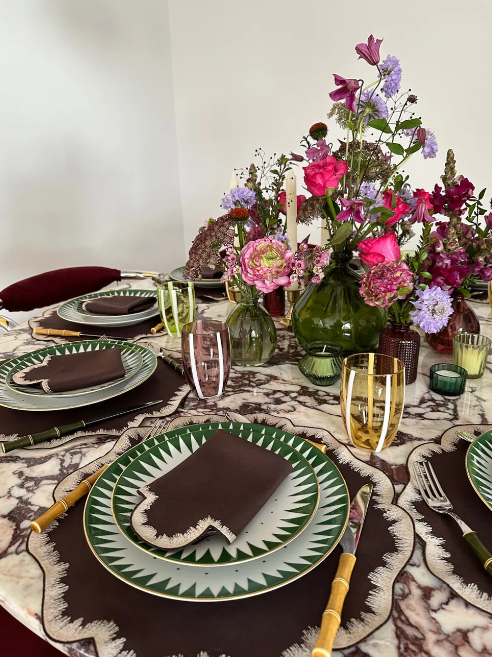 Green Punk Dinner Plate