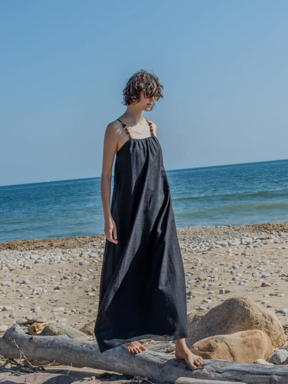 Grikos Dress in Black