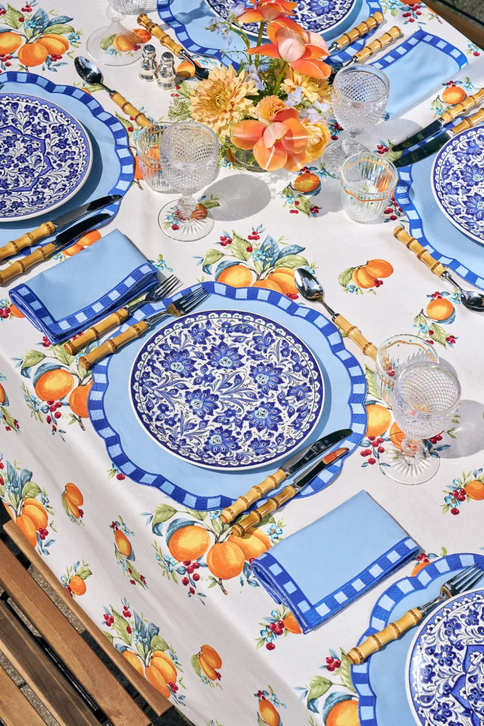 Guardenia Placemat And Napkin Set