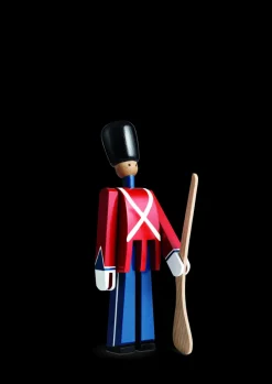 Guardsman With Gun in Red, White, and Blue