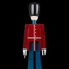 Guardsman With Sword in Red, White, and Blue