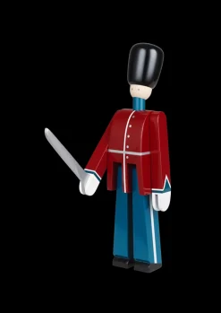 Guardsman With Sword in Red, White, and Blue