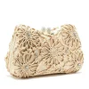 Gustavia in Natural Raffia