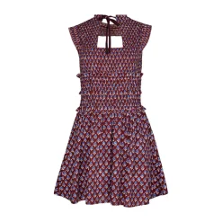 Gweneth Dress in Autumn Fleur Fig