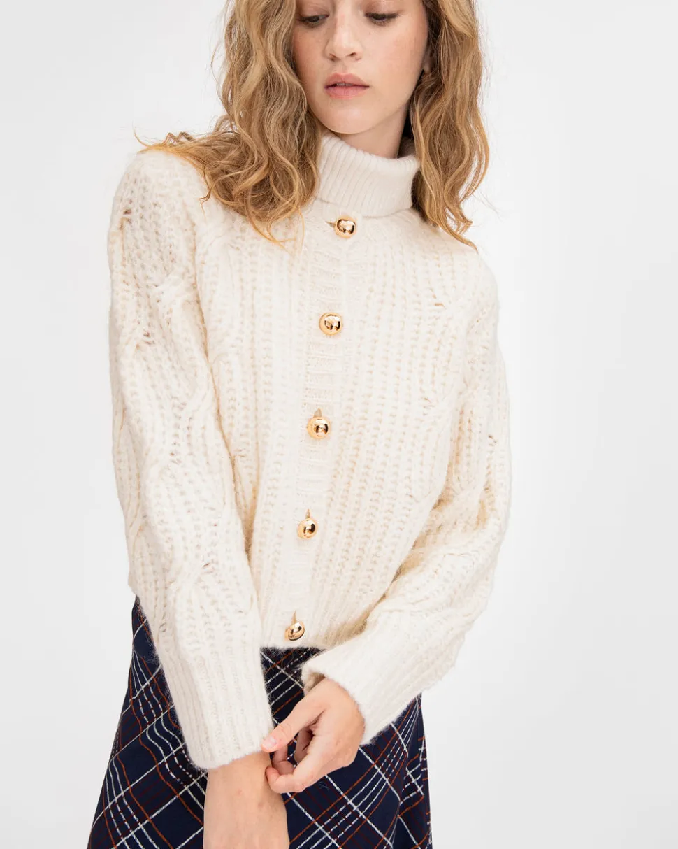 Hale Cardigan in Cream