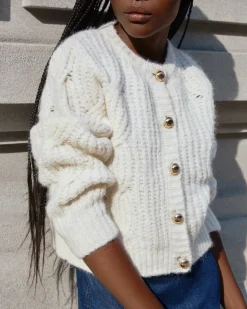 Hale Cardigan in Cream