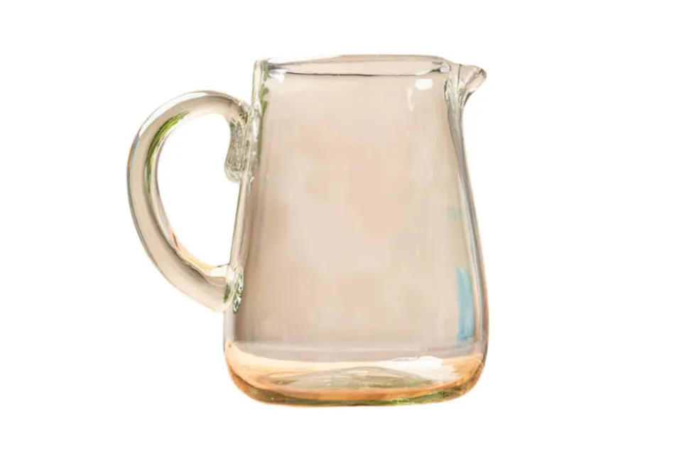 Handblown Glass Pitcher