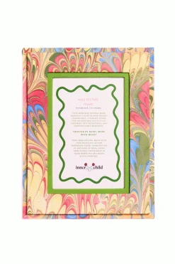 Hand-Marbled Picture Frame 4x6 in Multicolor