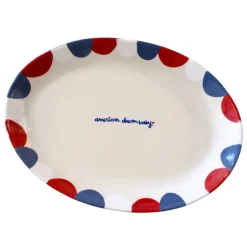 Hand-painted “American Dream, Baby” Serving Tray