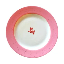 Hand-painted “Get Married Baby” Cake Plate