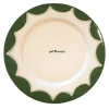 Hand-painted “Just Married” Scalloped Cake Plate