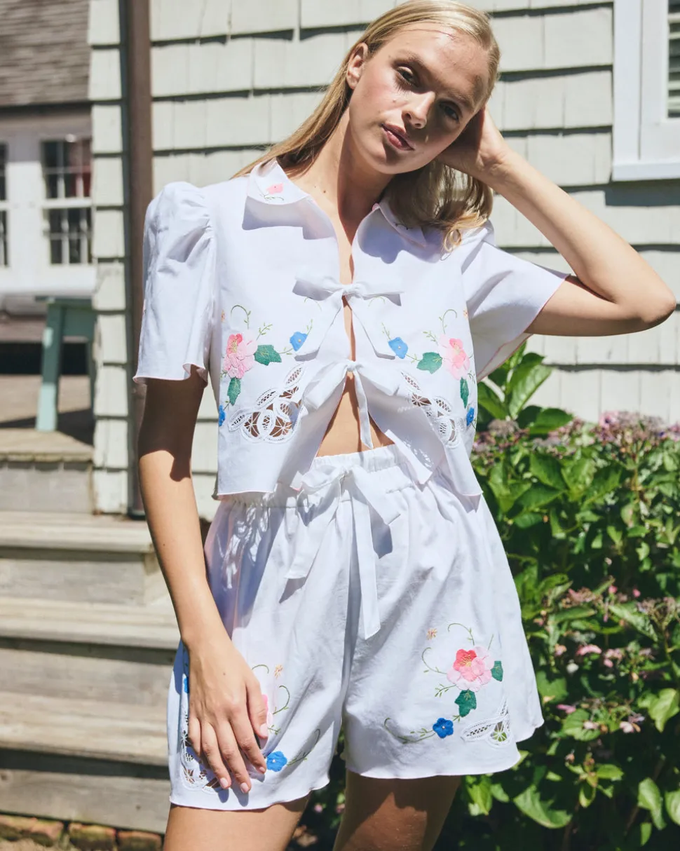 Hanna Set in Vintage Handkerchief