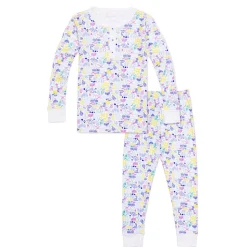 Hanukkah Two-Piece Kids Henley Pajamas