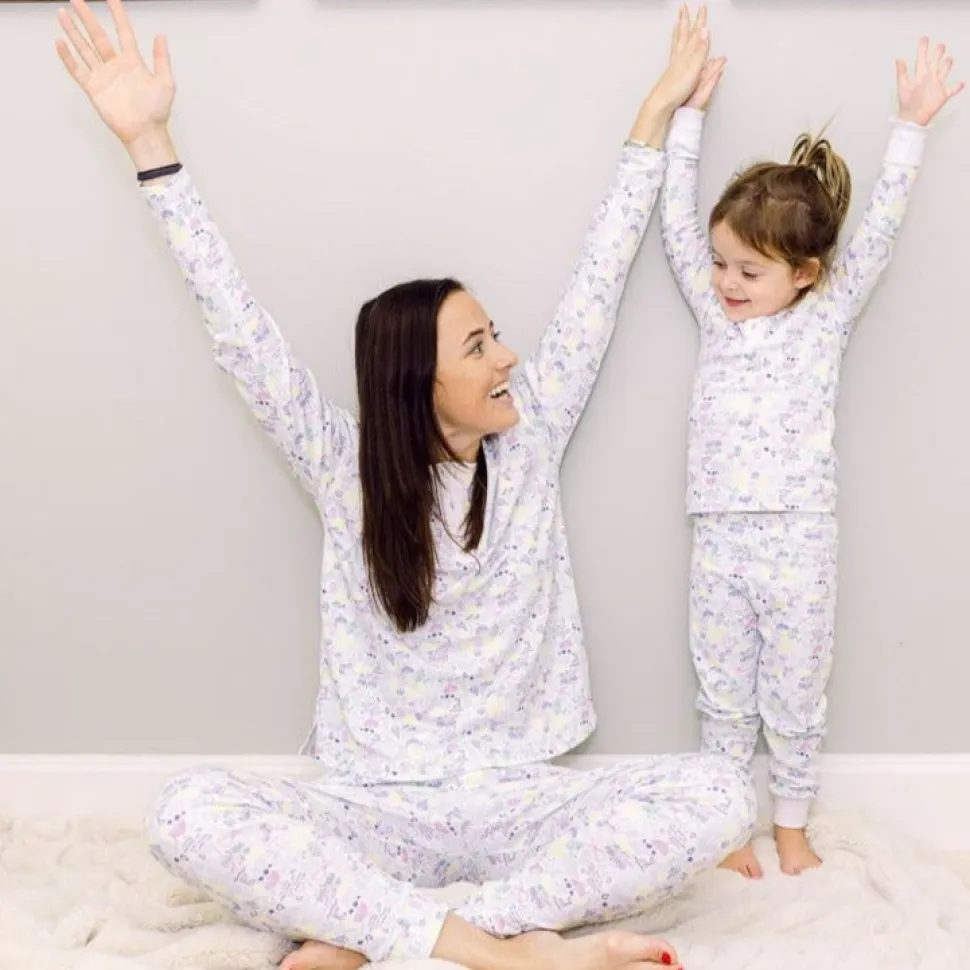 Hanukkah Two-Piece Kids Henley Pajamas