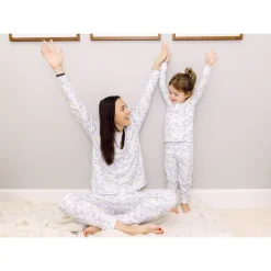 Hanukkah Women's Button Front Pajama Set