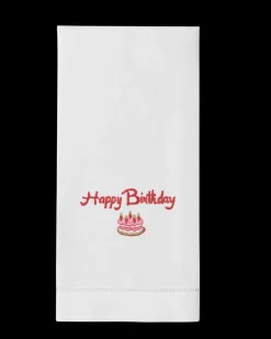 Happy Birthday Hand Towel