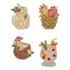 Happy Hour Coaster in Multi, Set of 4 in a Gift Bag