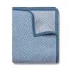 Harborview Herringbone Cornflower Blanket