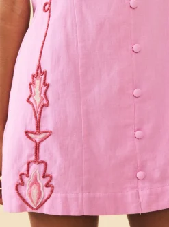 Harper Dress in Purpink