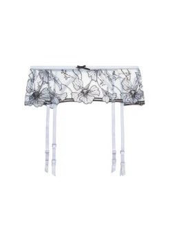 Harper Embroidery Garter Belt