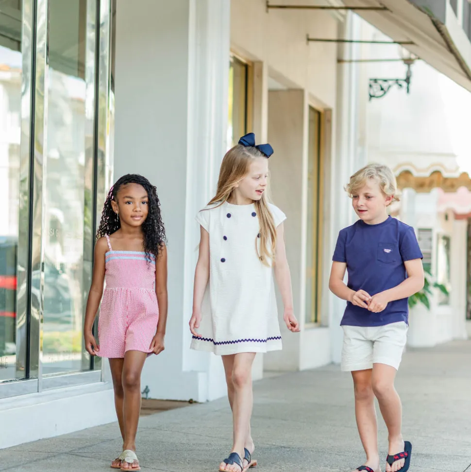Hart Shorts in Classic White Seersucker