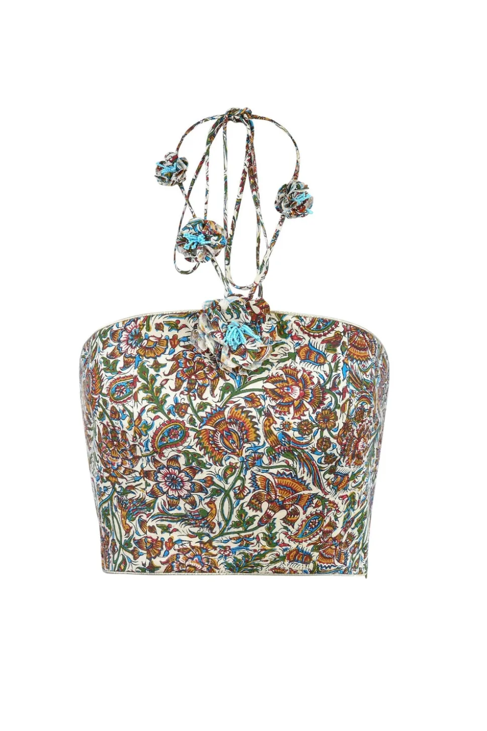 Hava Bustier in Blue Iris