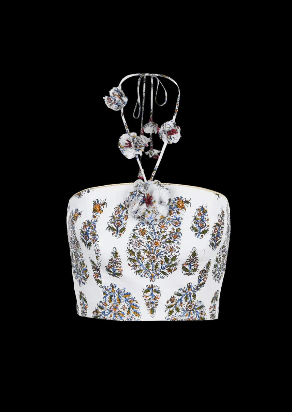 Hava Bustier in Paisley