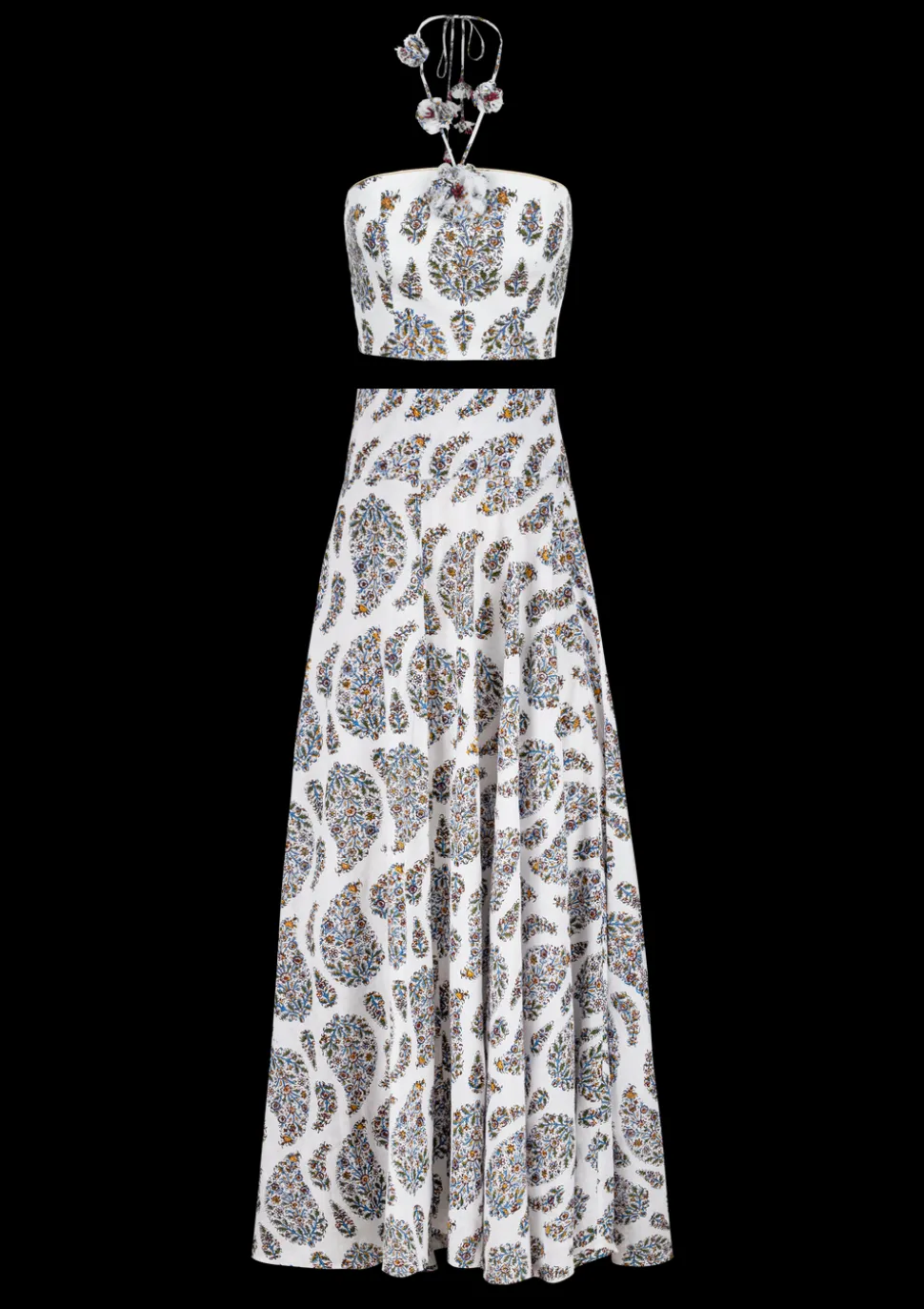 Hava Bustier in Paisley