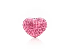 Heart Miniature Pillbox in Pink