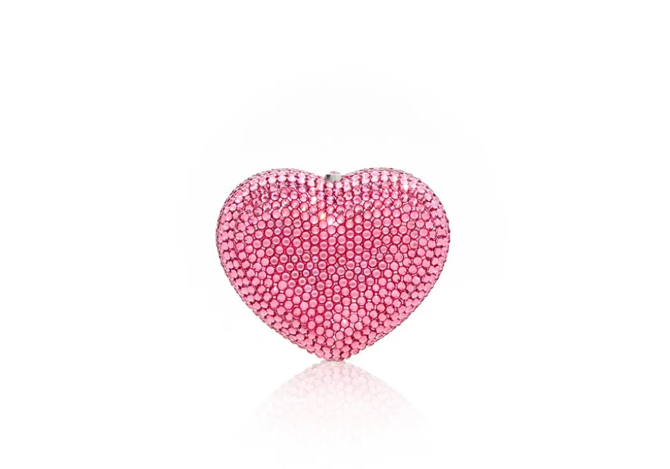 Heart Miniature Pillbox in Pink