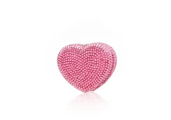 Heart Miniature Pillbox in Pink