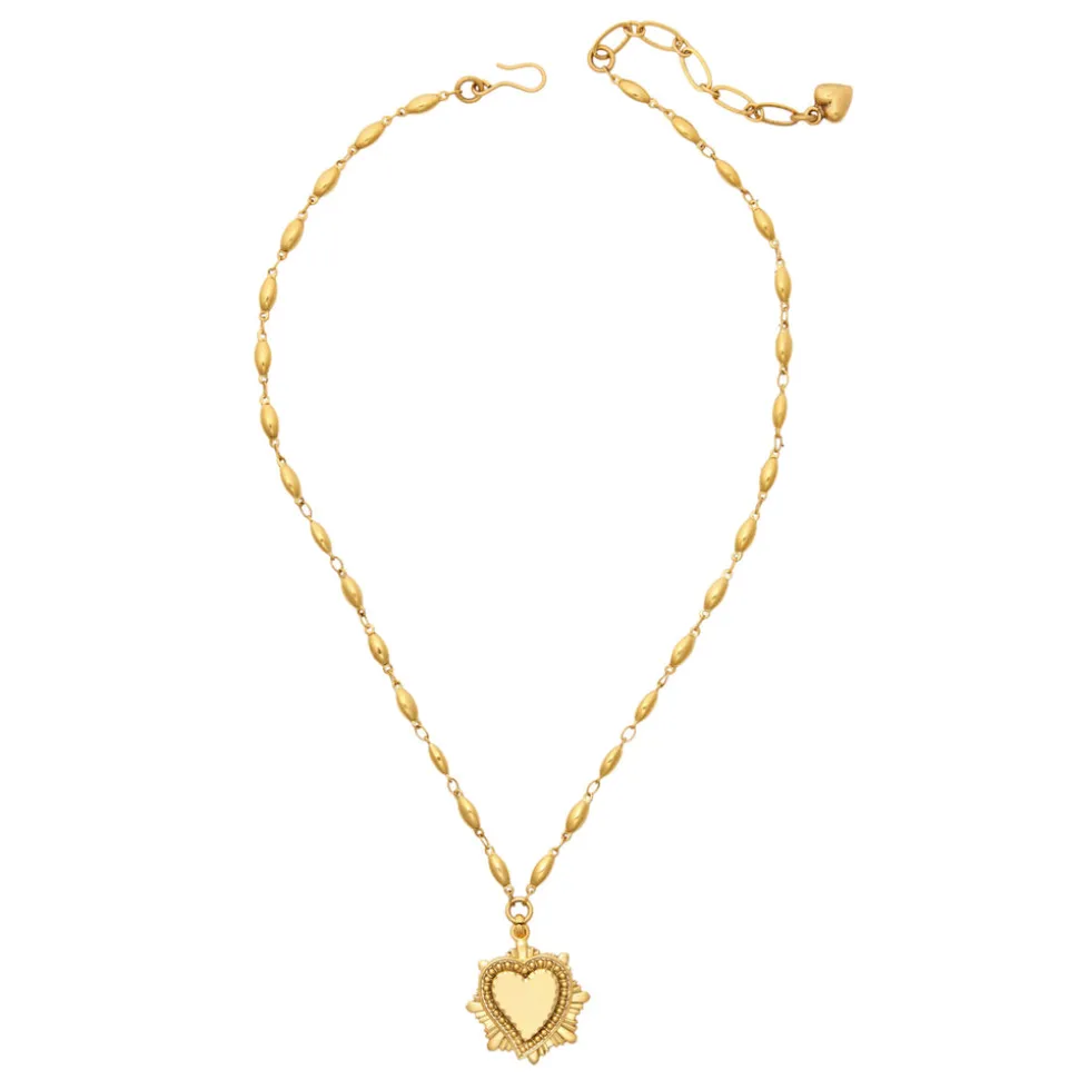Heart On Fire Necklace